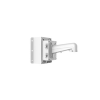 HIKVISION Corner Mount Bracket | Durable Aluminum & Steel | Hikvision White Finish | by Dicker Data
