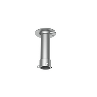 Extendable Pendant Mount for PanoVu Series | Durable Steel | Platinum Gray Finish | by Dicker Data