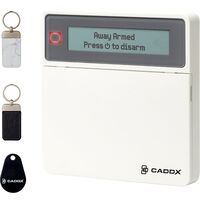 Access Control Keypad with Mifare Reader | XR Series Compatible | White Design | by Dicker Data