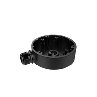 HIKVISION Junction Box DS-1280ZJ-DM46-BLK | Durable Aluminum Alloy | Black Finish | by Dicker Data
