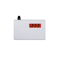 Standalone 4-Relay Output Receiver | 1000 Remote Capacity | 4-Digit Display & Audio Alert | by Dicker Data