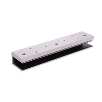 Glass Door U-Bracket for LOX EM3500 Series | Supports 12mm Thickness | Includes Dress Plate | by Dicker Data