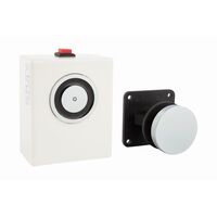 Magnetic Door Holder | 12VDC Operation | Up to 25kg Holding Strength | Wall Mounted | by Dicker Data