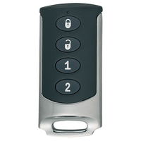4-Button 2-Way Keyfob | 80Plus Technology | LED Indicators | by Dicker Data