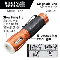 LED Torch with Work Light