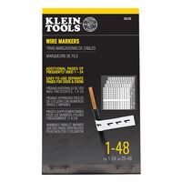 Wire Marker Book, 1-48