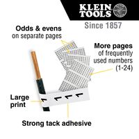Wire Marker Book, 1-48