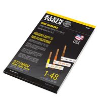 Wire Marker Book, 277/480V 3 Phase 1-48