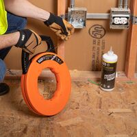 Stainless Steel Fish Tape, 0.3 cm x 73 m