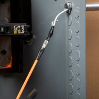 Multi-Groove Fibreglass Fish Tape with Nylon Tip, 15 m