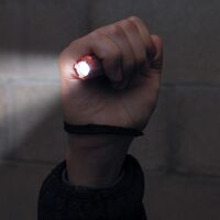 Rechargeable Waterproof LED Pocket Light with Lanyard