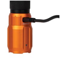 Rechargeable 2-Colour LED Torch with Holster