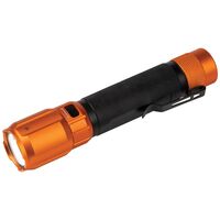 Rechargeable 2-Colour LED Torch with Holster