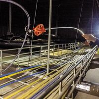 Single Hook and Bullet Fish Rod Attachment