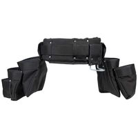 Electrician's Padded Tool Belt/Pouch Combo, 11-Pocket, 4-Piece, L