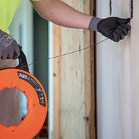 Stainless Steel Fish Tape, 0.3 cm x 73 m