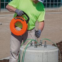 Steel Fish Tape, 0.3 cm x 73 m