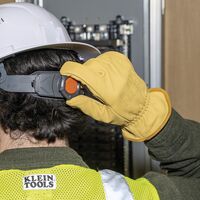 Cowhide Leather Gloves, Medium