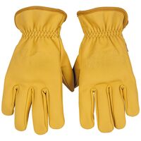 Cowhide Leather Gloves, Medium
