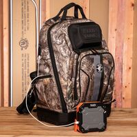 Tradesman Pro™ XL Tool Bag Backpack, 40 Pockets, Camo