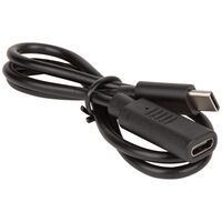 USB-C Male to Female Cable, 0.5 m