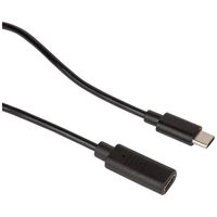USB-C Male to Female Cable, 0.5 m
