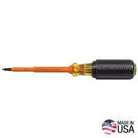 Insulated Screwdriver, No. 1 Square, 10 cm Round Shank