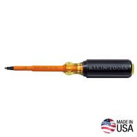 Insulated Screwdriver, No. 2 Square, 10 cm Round Shank