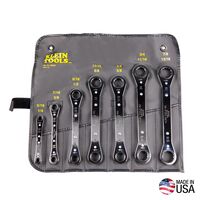 Ratcheting Box Spanner Set, 7-Piece