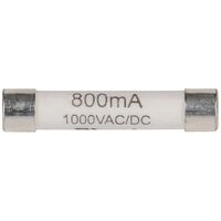 Replacement Fuse, 6x32, 800MA, 1000V