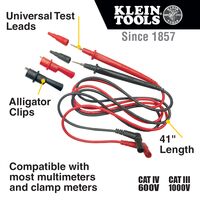 Replacement Test Lead Set - Right-Angle