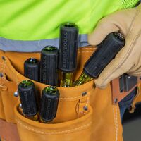 Screwdriver Set, Slotted and Phillips, 6-Piece