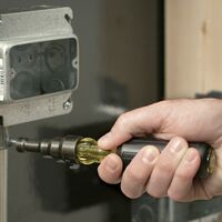 Conduit Fitting and Reaming Screwdriver