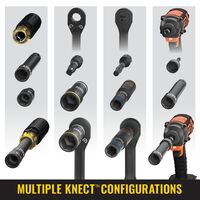 KNECT™ Flip-10 Heavy Duty Flip Impact Socket Set, SAE, 8-Piece