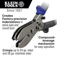 5 Blade Duct Crimper