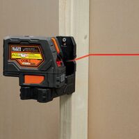 Laser Level, Self-Levelling Red Cross-Line Level and Red Plumb Spot