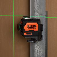 Rechargeable Self-Levelling Green Planar Laser Level with Hard Carrying Case