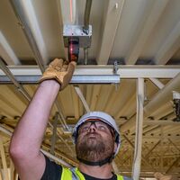 Red Pocket Laser Level