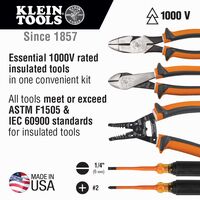 1000V Insulated Tool Kit, 5-piece