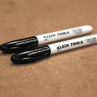 Fine Point Permanent Markers, 2-Pack