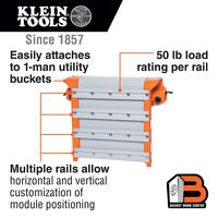 1-Man Wall Assembly, Rail System