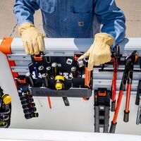 Hard Tool Storage Module, Rail System