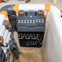 Hard Tool Storage Module, Rail System