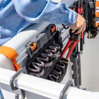 Tool Apron Module, Rail System