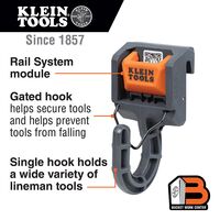 Closed Hook Module, Rail System