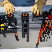 Auger Bit Storage Module, Rail System