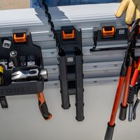 Auger Bit Storage Module, Rail System