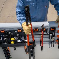 Utility Bar Storage Module, Rail System