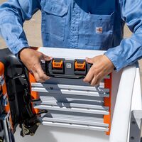 Utility Bar Storage Module, Rail System