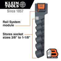 Socket Storage Module, Rail System